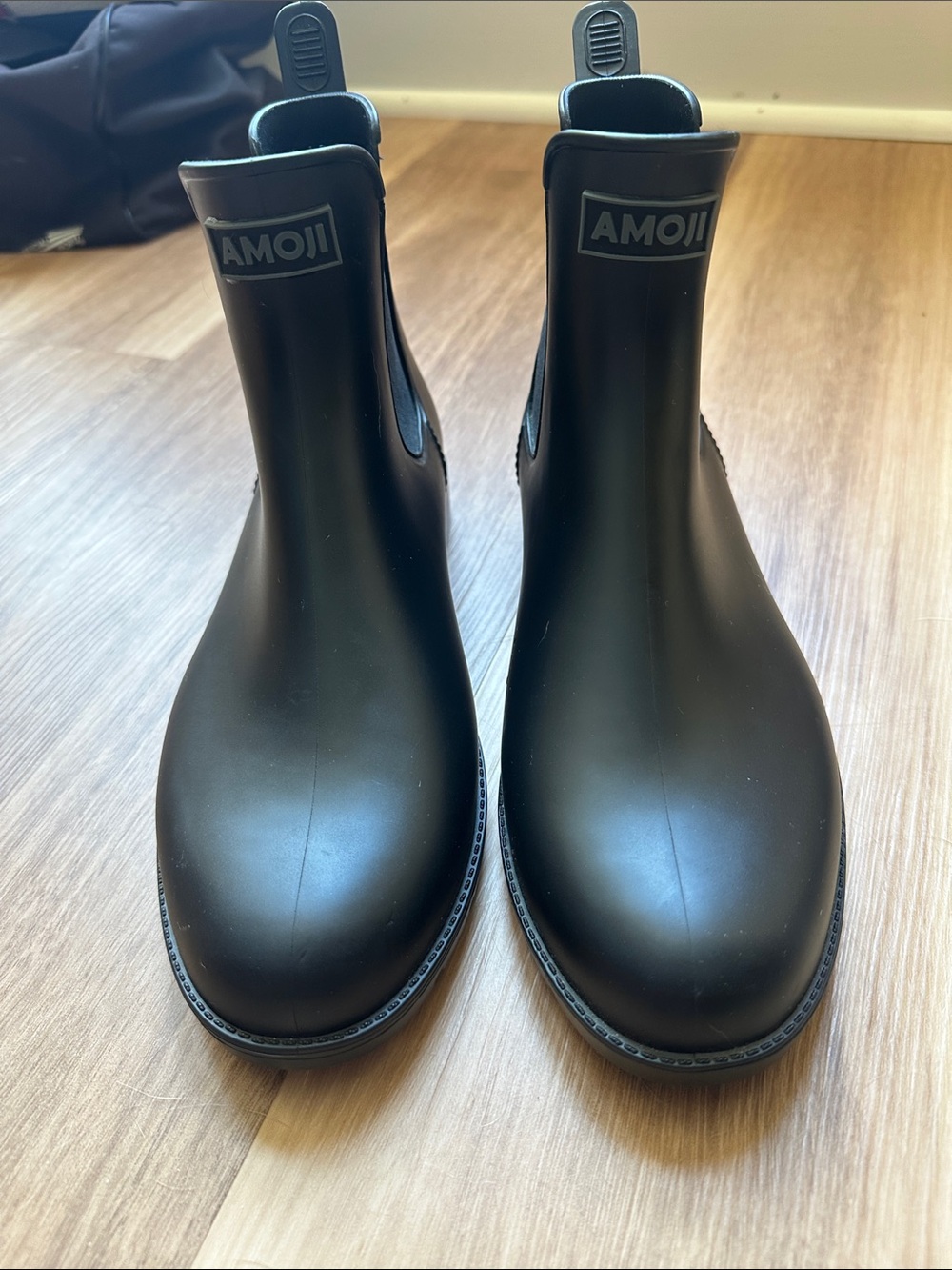 Unisex Black Waterproof Rain Boots Men’s 7, Women’s 5.5 New Without Tags
